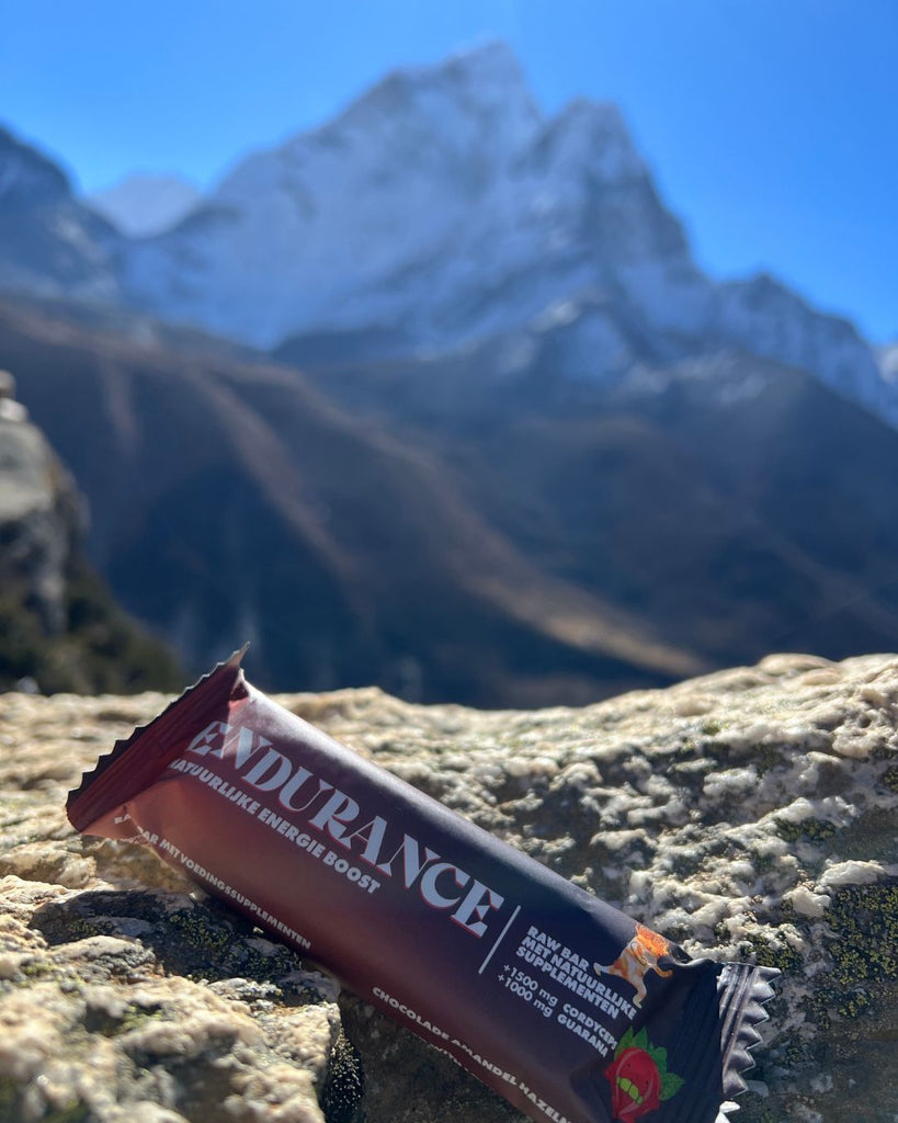Endurance bar in Himalayagebergte